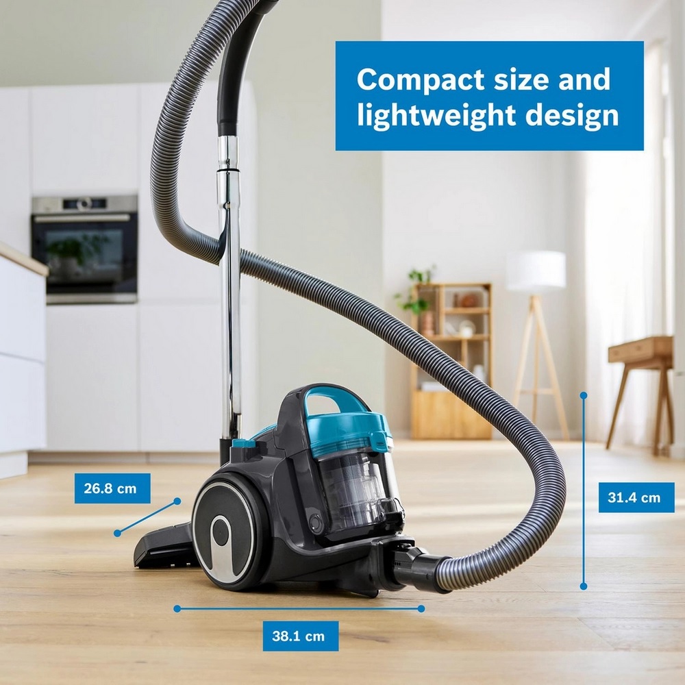 Bosch BGS05BU2GB Series 3 Cylinder Vacuum – Turquoise - Image 2