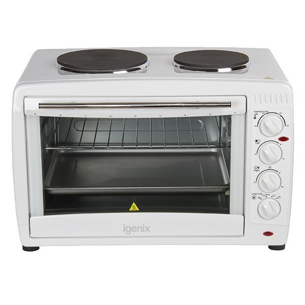 Igenix IG7145 - 45 Litre mini oven with hotplate - Image 1 Igenix IG7145 - 45 Litre mini oven with hotplate - Image 1