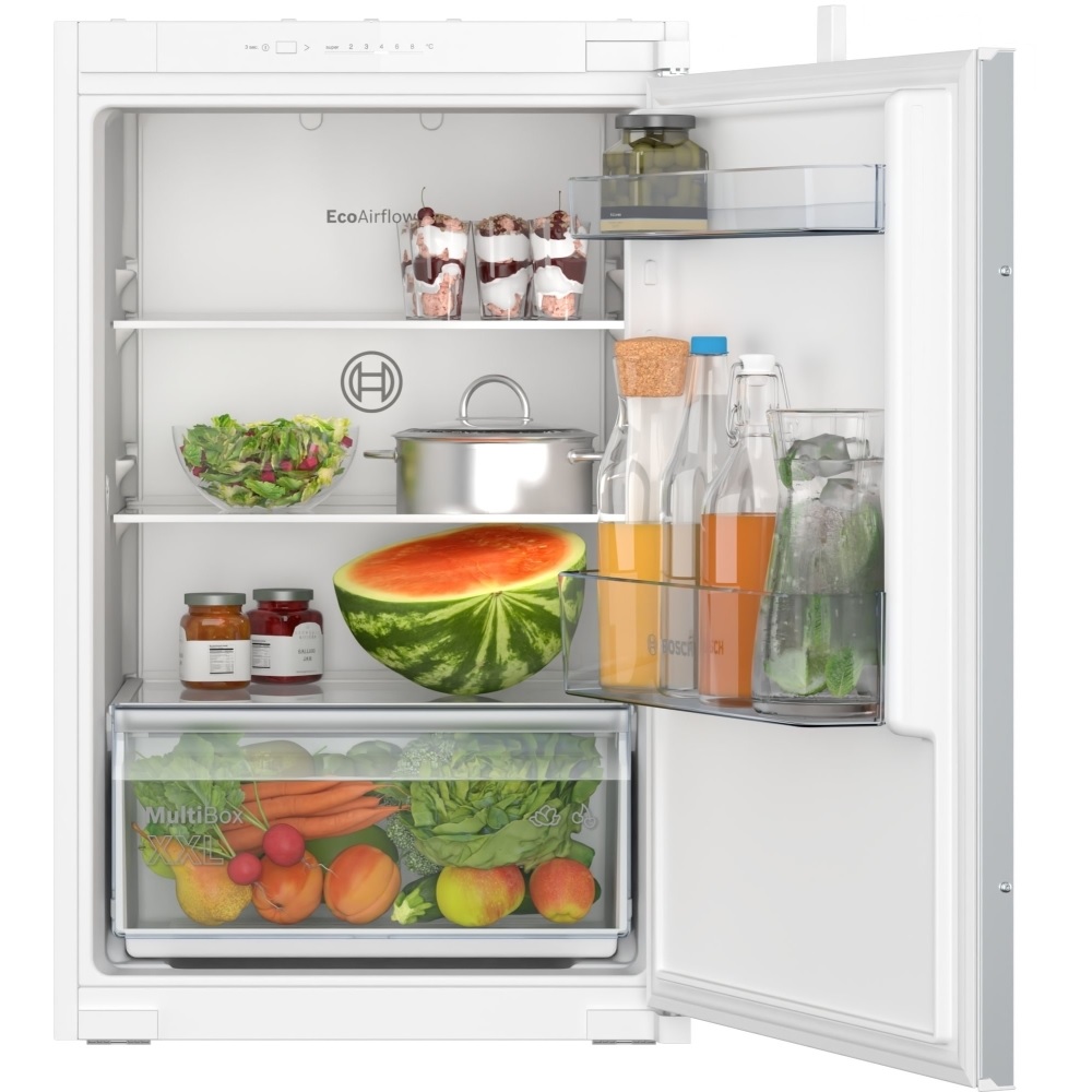Bosch KIR21NSE0 Series 2 Built-In Larder Fridge, Sliding Hinge Bosch KIR21NSE0 Series 2 Built-In Larder Fridge, Sliding Hinge