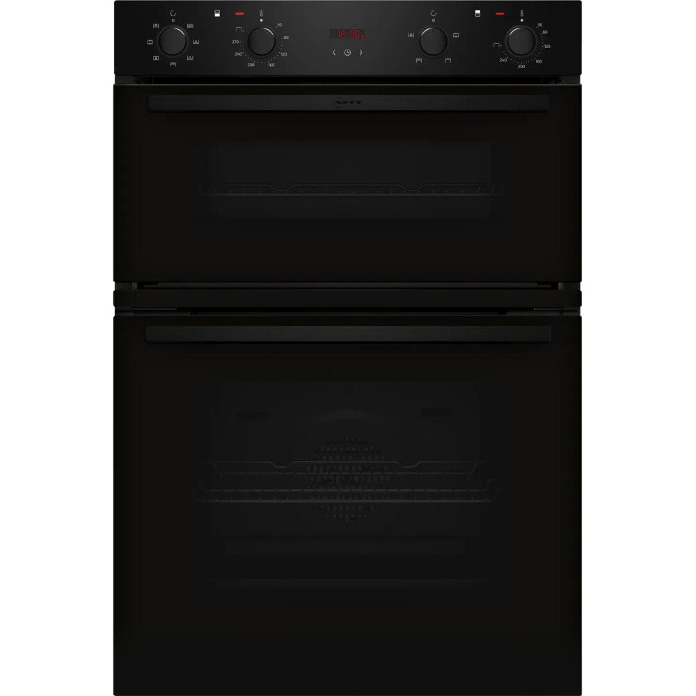 Neff U1DCC0AK3B N30 Built-In Electric Double Oven, Black, A Rated