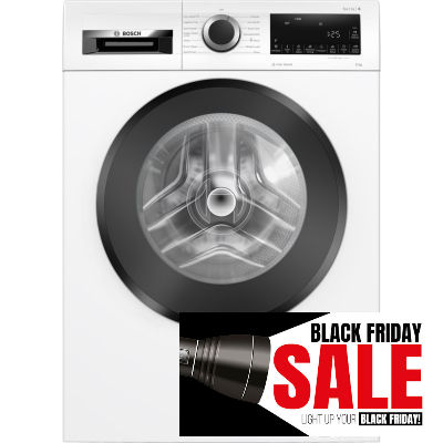 Bosch WGG24400GB 9kg 1400 Spin Washing Machine in white