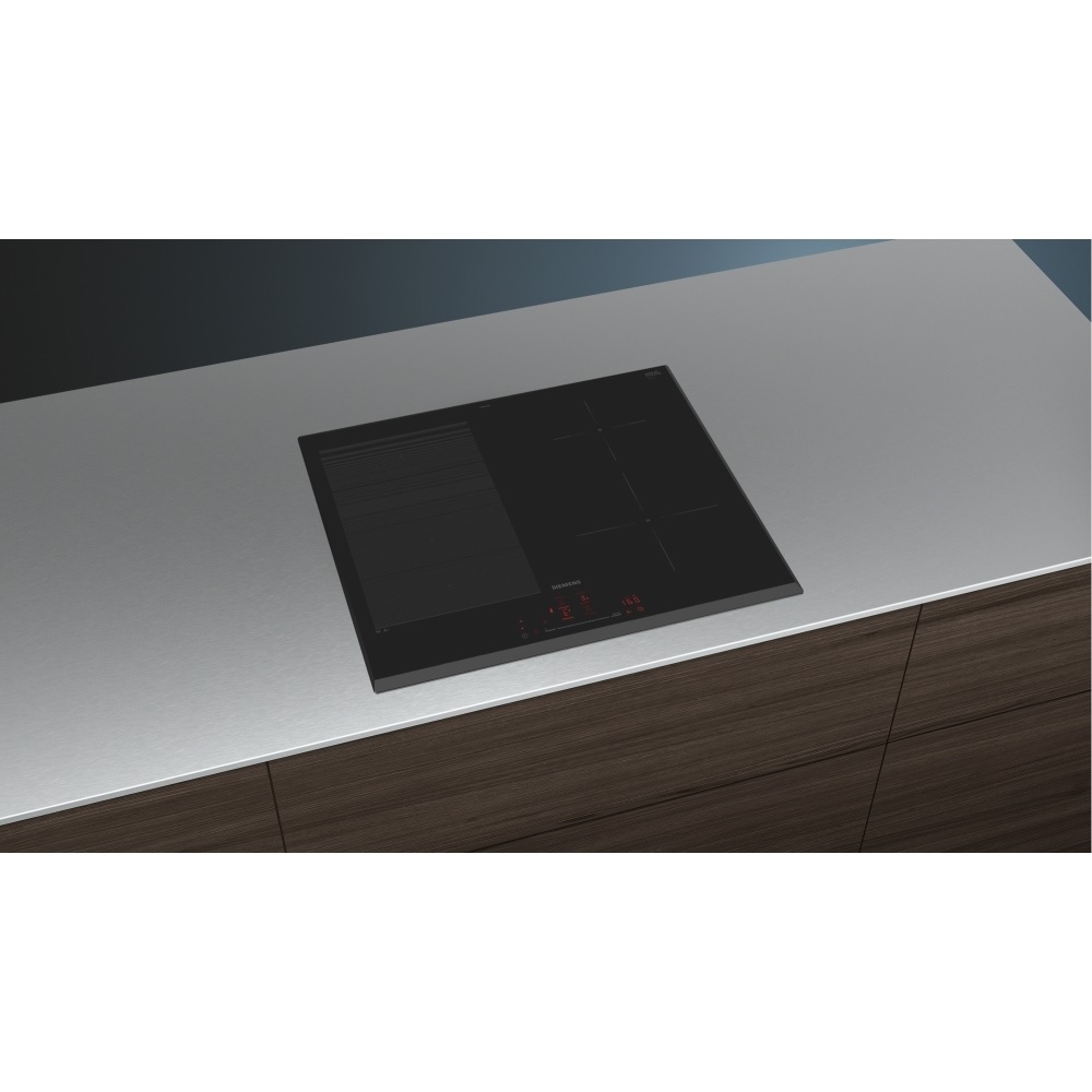 Siemens EX651HEC1E iQ700 59cm Induction Hob - Black - Image 2