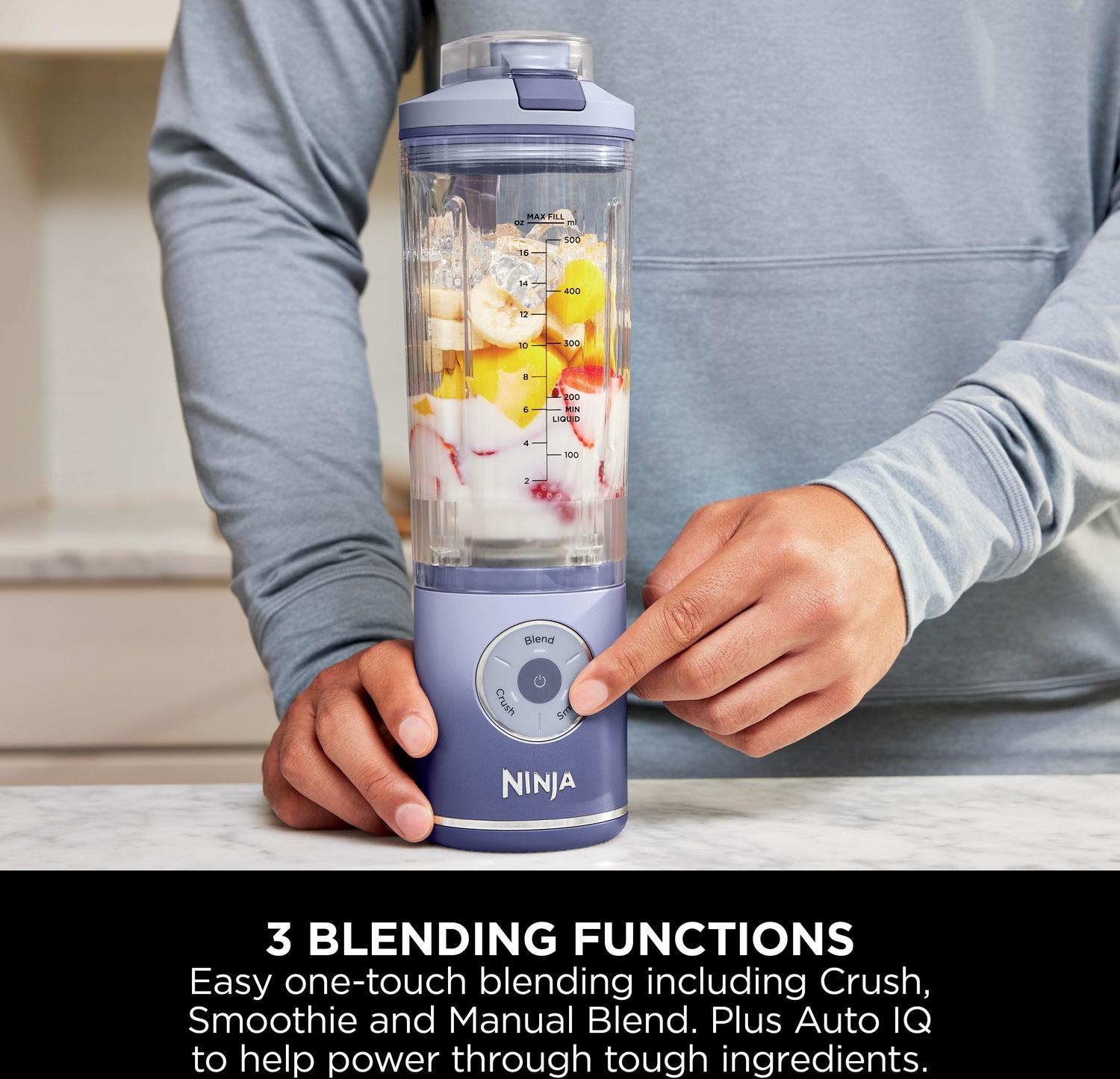 NINJA BC251UKLD Compact Portable Rechargeable Blender – Lavender - Image 3 NINJA BC251UKLD Compact Portable Rechargeable Blender – Lavender - Image 3