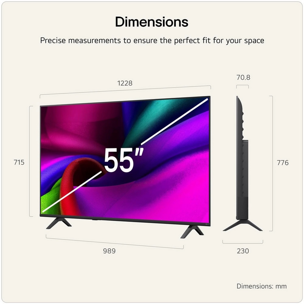 LG 55NU900B6LA.AEK 55" 4K UHD NANO AI Smart TV - Image 2