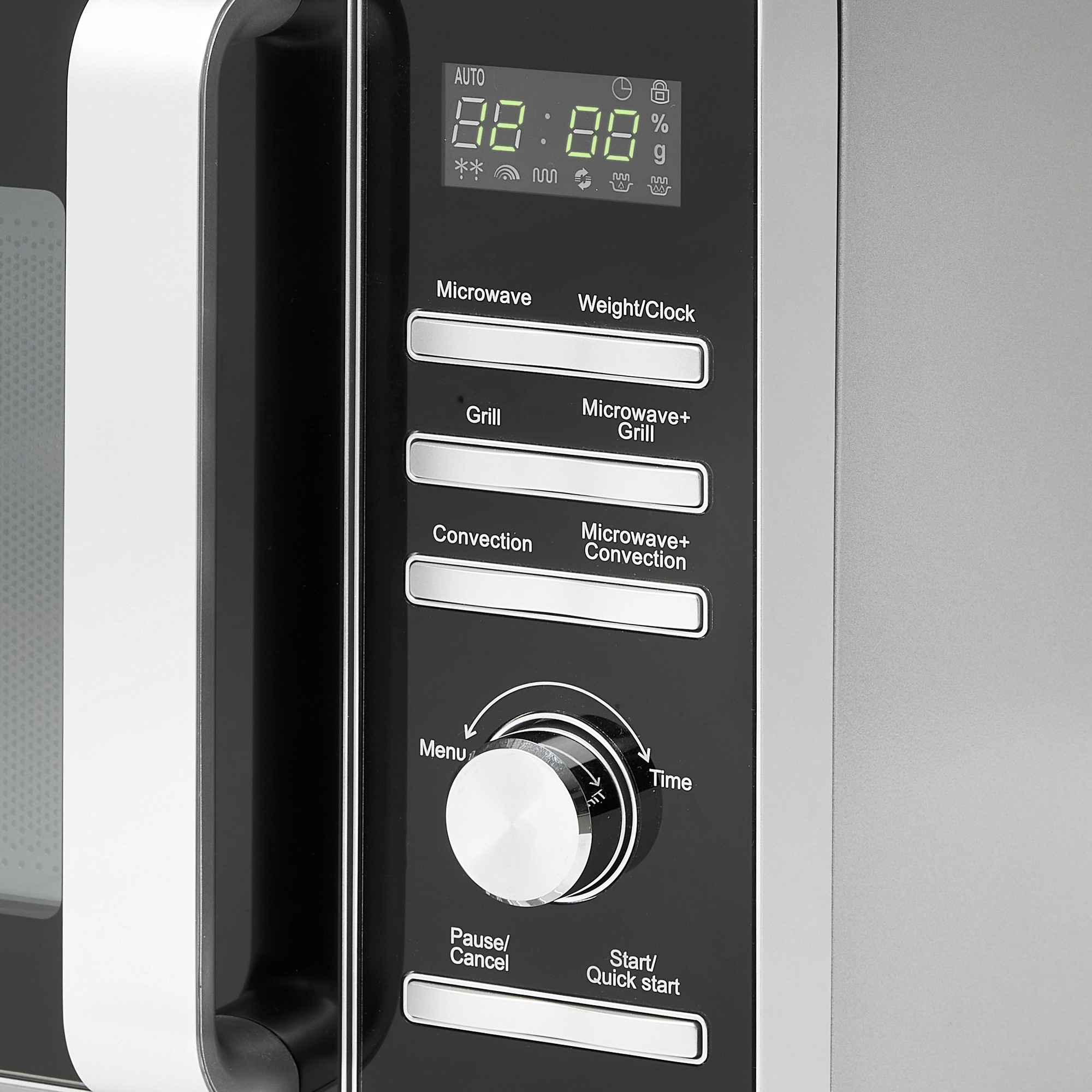 Haden 199102 25 Litres Combination Microwave Oven - Silver - Image 2