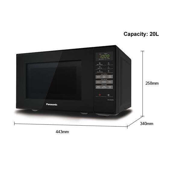 Panasonic NNE28JBMBPQ Solo Microwave - Image 1 Panasonic NNE28JBMBPQ Solo Microwave - Image 1