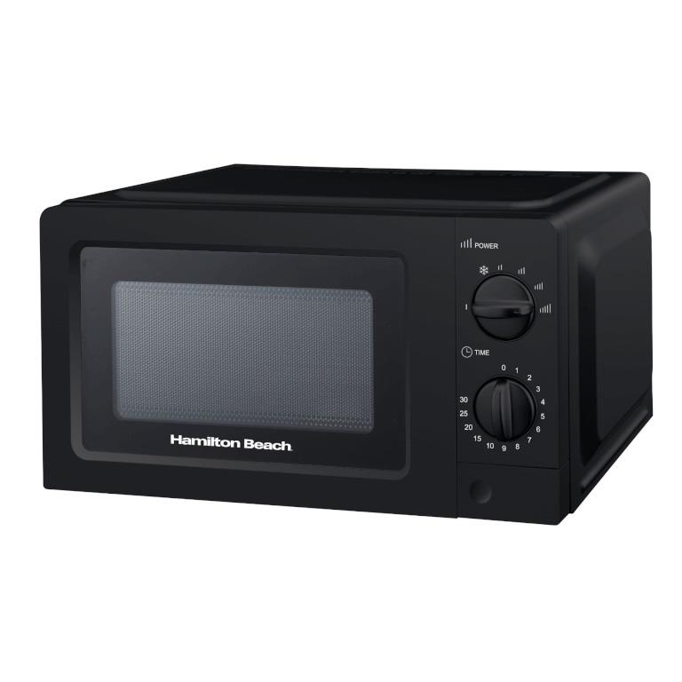 Hamilton Beach HB70T20B 20 Litre Standard Microwave in black Hamilton Beach HB70T20B 20 Litre Standard Microwave in black