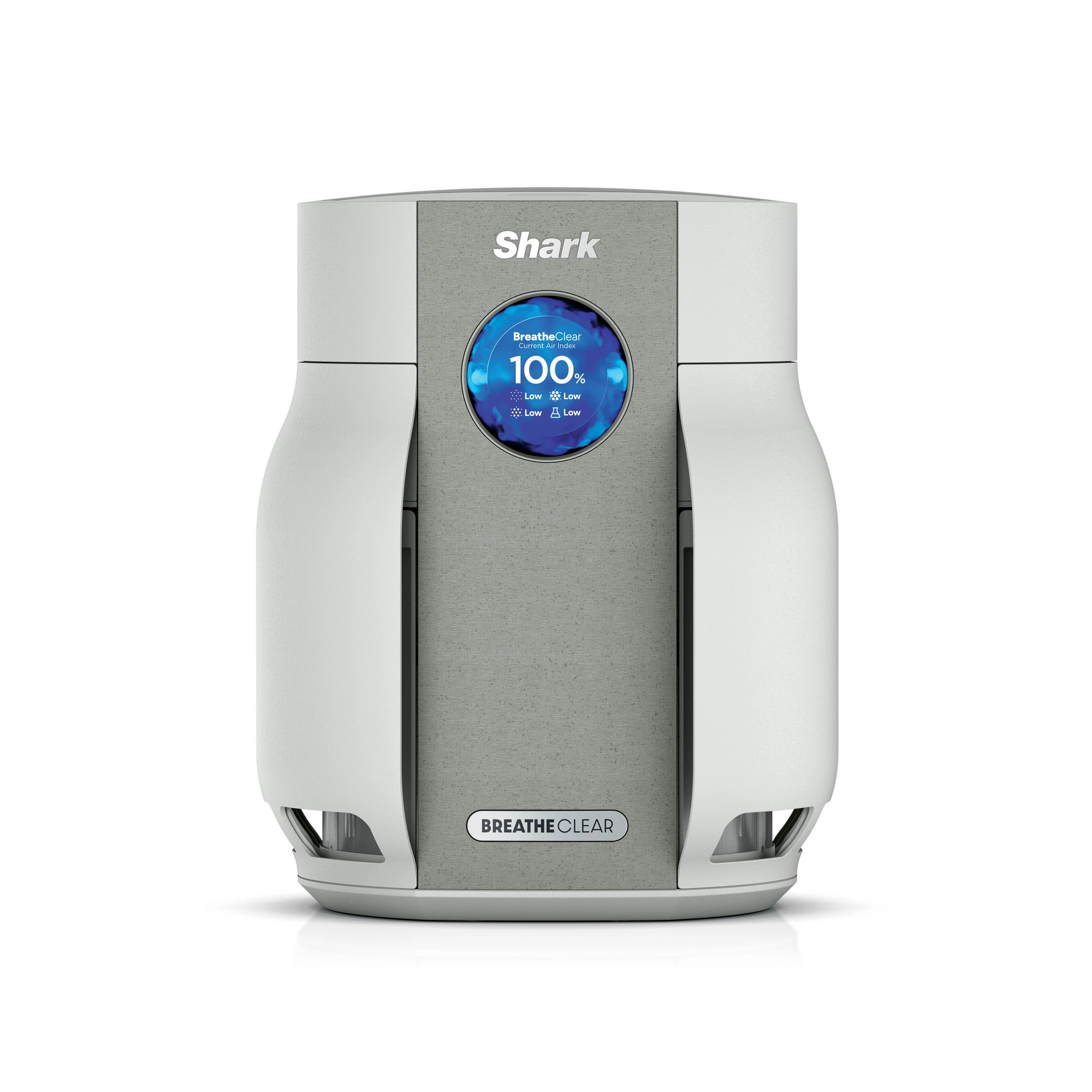 Shark HP062UK BreatheClear Compact Air Purifier with NeverChange6 - Dove