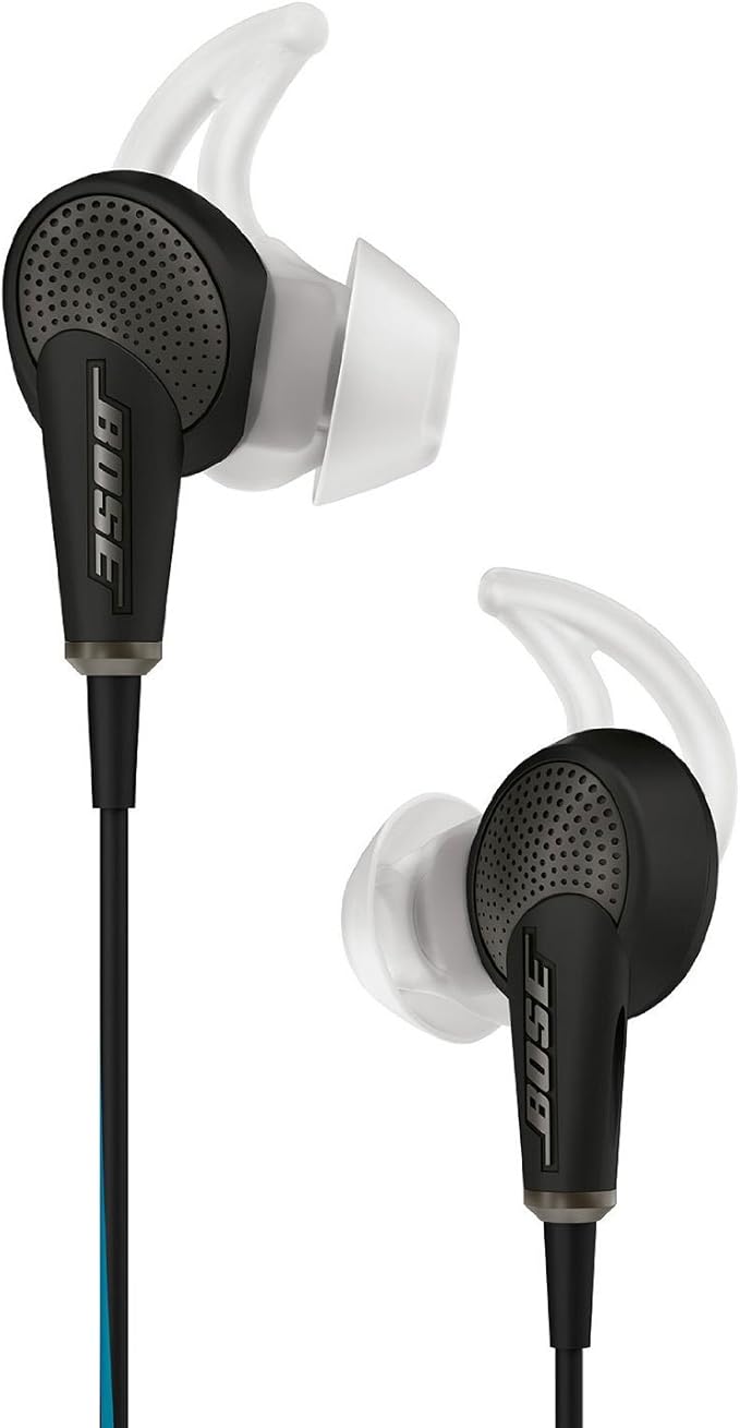 Bose QuietComfort 20 Acoustic Noise Cancelling Headphones for Apple Devices - Black - Image 2