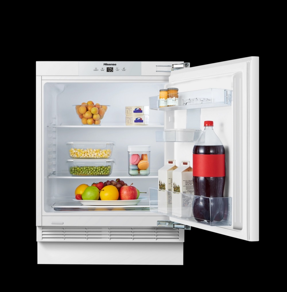 Hisense RUL178D4AW1 59.5cm Integrated Undercounter Larder Fridge - Image 2 Hisense RUL178D4AW1 59.5cm Integrated Undercounter Larder Fridge - Image 2