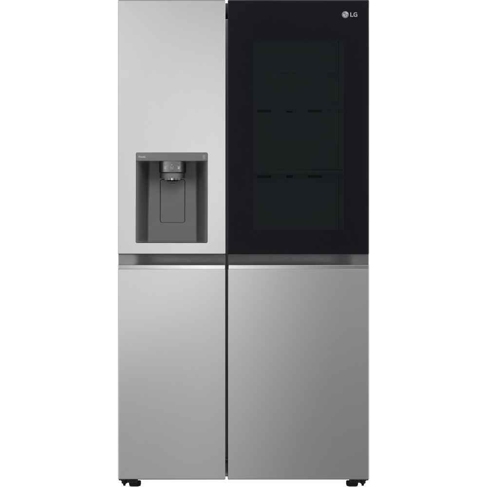 LG GSGV81PYLL American Fridge Freezer, Non-Plumbed, Silver, E Rated LG GSGV81PYLL American Fridge Freezer, Non-Plumbed, Silver, E Rated