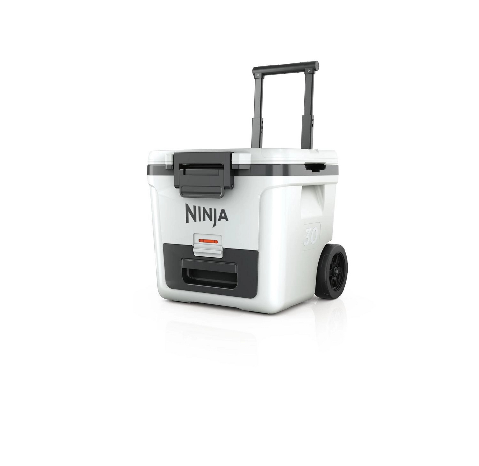 NINJA FB230UKWH FrostVault 28L Wheeled Cooler with Dry Zone - Cloud White NINJA FB230UKWH FrostVault 28L Wheeled Cooler with Dry Zone - Cloud White