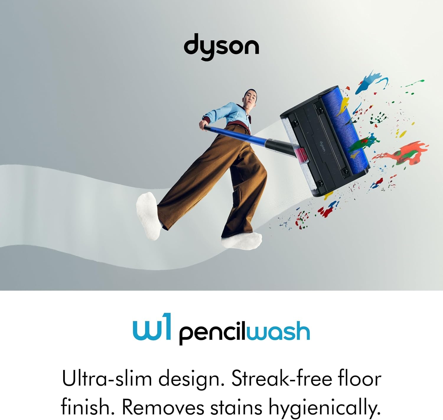 Dyson W1PENCILWASH W1 PencilWash™ wet and dry cleaner - Ultra Blue - Image 2
