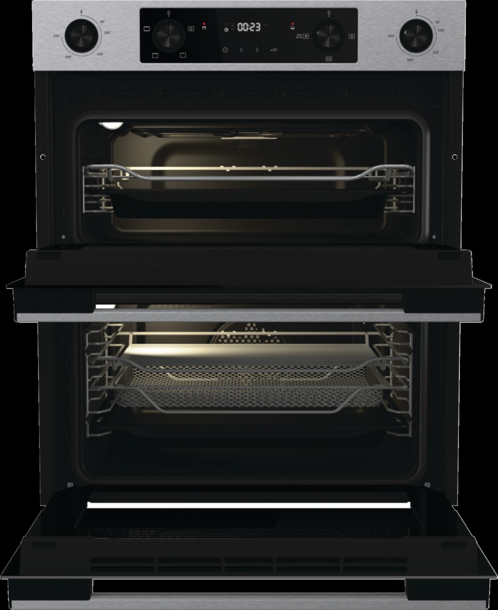 Hisense BUD714221CX Built-Under Electric Double Oven - Stainless Steel - Image 2