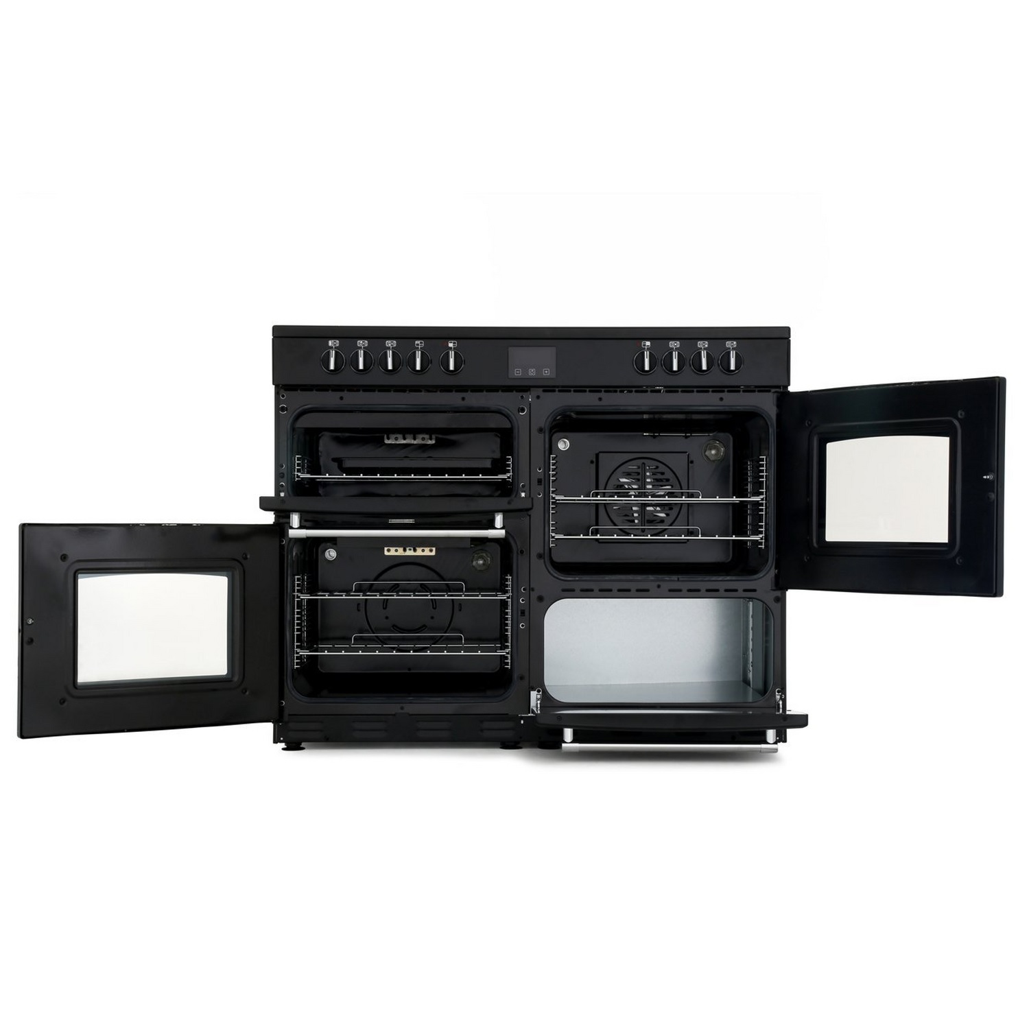 Belling 444444148 110cm Ceramic Range Cooker – Black - Image 3 Belling 444444148 110cm Ceramic Range Cooker – Black - Image 3