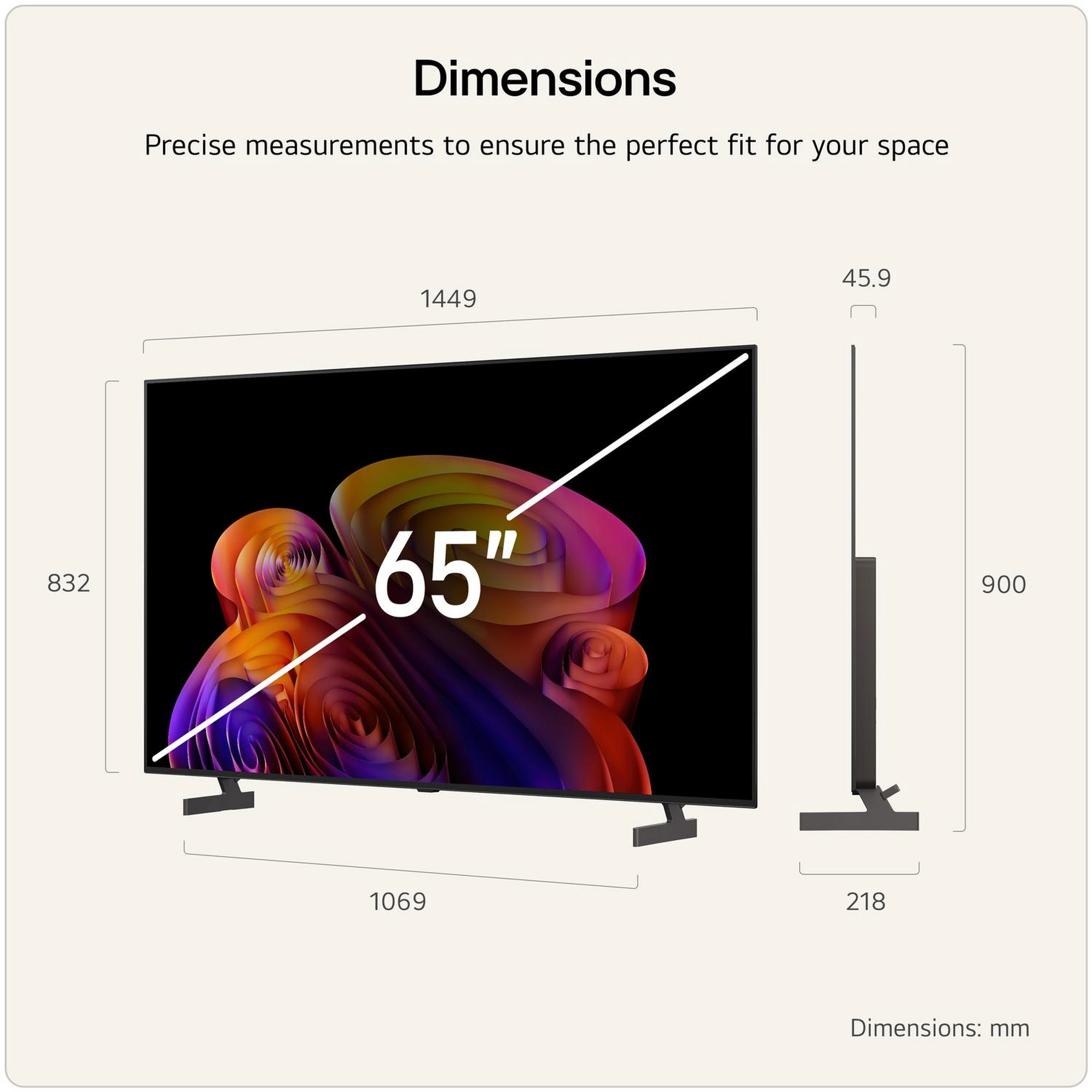 LG OLED65B6ELC.AEK 65" 4K OLED AI Smart TV - Image 2