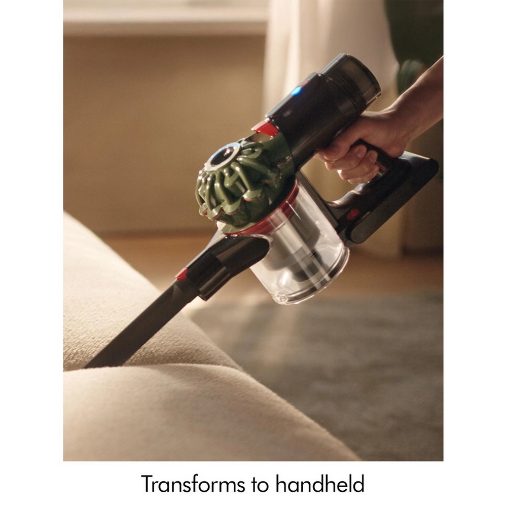 Dyson V8CYCLONENEW Cordless Vacuum - 60 Minutes Run Time - Black/Green - Image 5