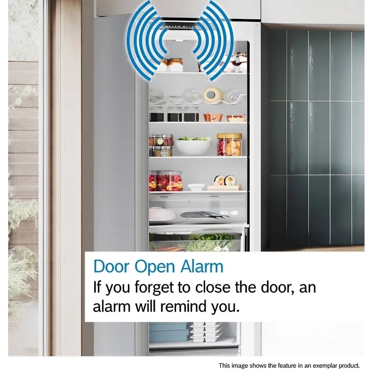 Bosch KGN86VIEAG Total No Frost Fridge Freezer, 70/30 - Stainless Steel - Image 4 Bosch KGN86VIEAG Total No Frost Fridge Freezer, 70/30 - Stainless Steel - Image 4