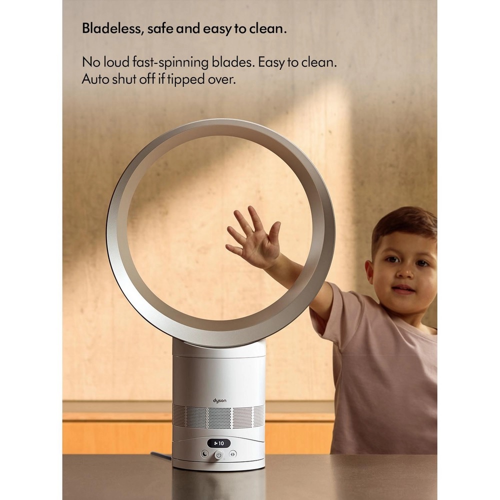 Dyson AM12 Cool CF1 Cooling Fan White and Silver - Image 7