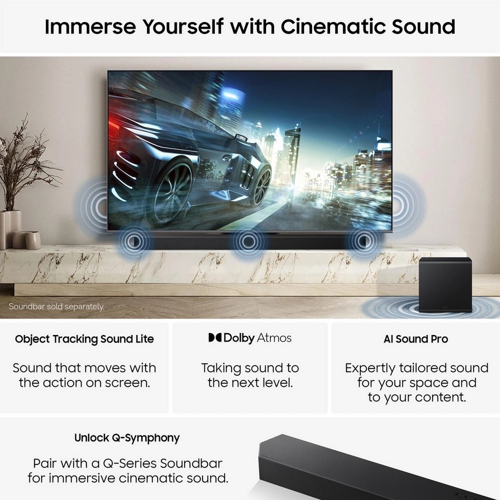 Samsung QE50QN80HAUXXU 50" 4K Neo QLED Vision AI Smart TV - Image 3 Samsung QE50QN80HAUXXU 50" 4K Neo QLED Vision AI Smart TV - Image 3