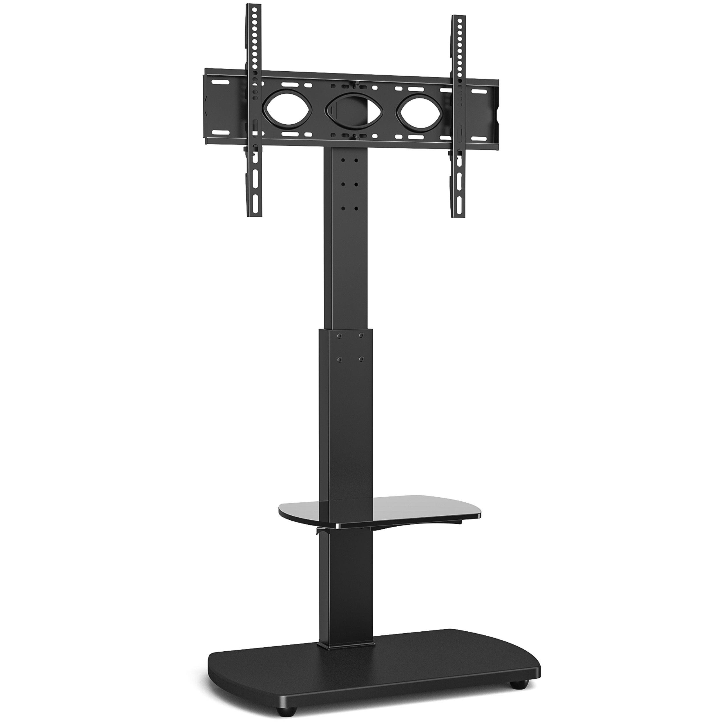 TTAP FS1 Floor Pedestal TV stand in Black - Image 1