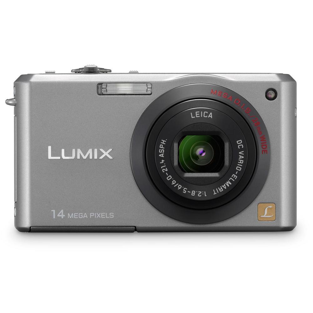 Panasonic DMCFX150EBS 14.7 Megapixel Compact Camera with leica Lens in Titanium