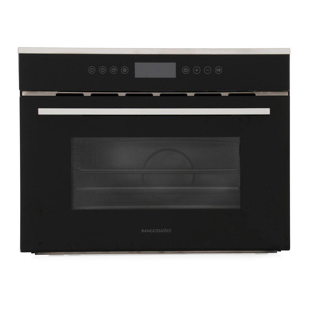 Rangemaster RMB45SCBLSS Built-in Compact Steam Oven in stainless steel - Image 1 Rangemaster RMB45SCBLSS Built-in Compact Steam Oven in stainless steel - Image 1