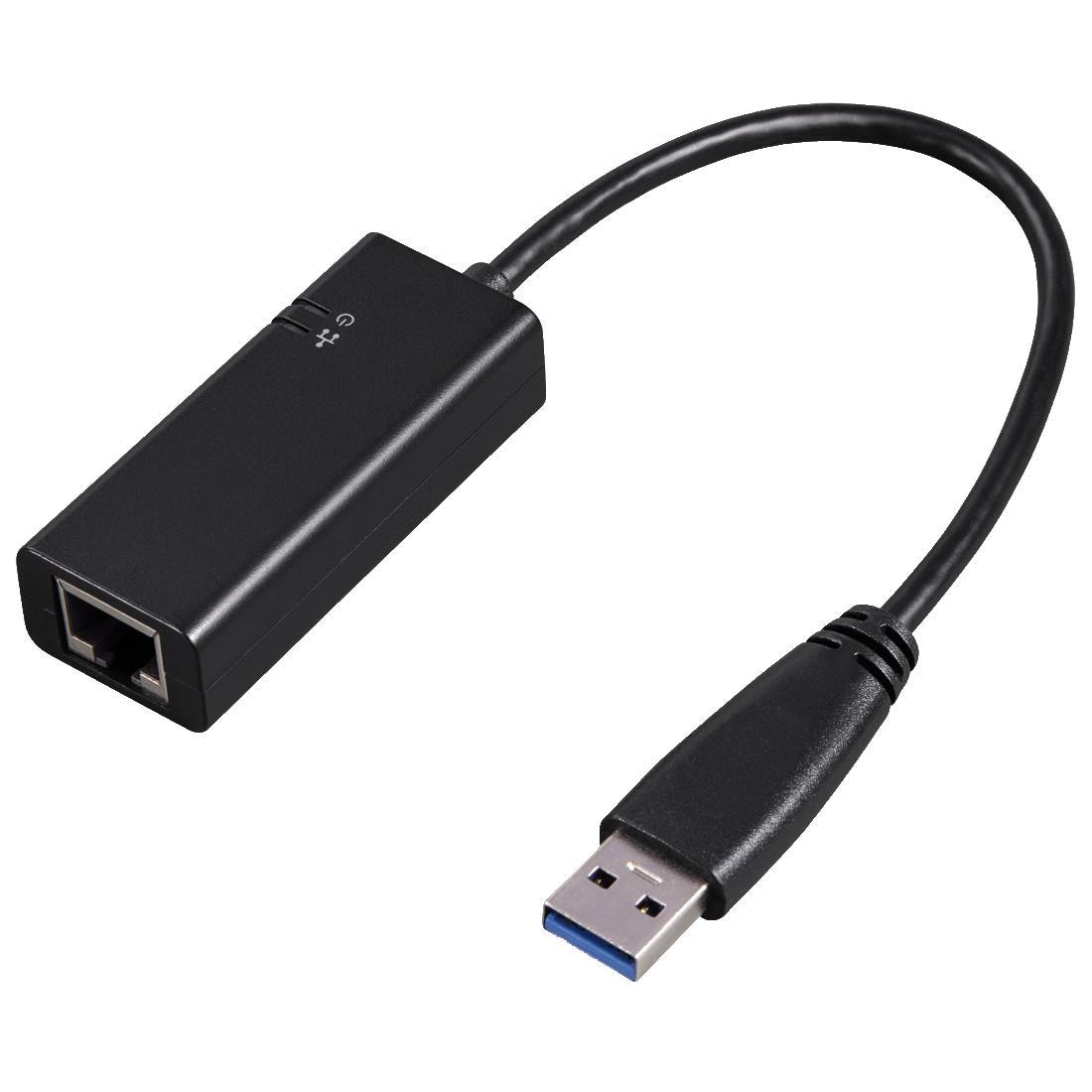 HAMA USB 3.0 - Ethernet Adapter 053173 - Image 1 HAMA USB 3.0 - Ethernet Adapter 053173 - Image 1