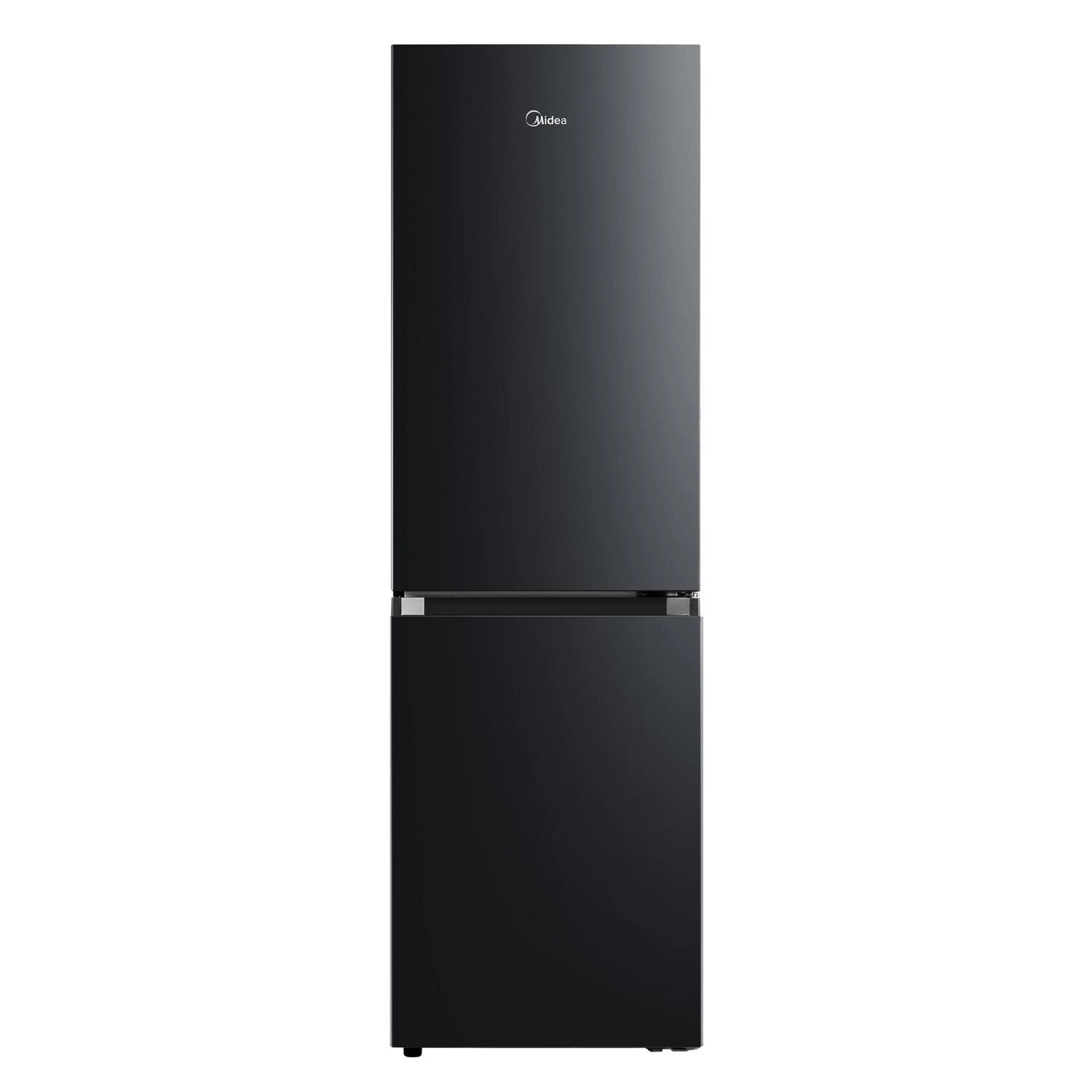 Midea MDRB379FGD30 Combi Fridge Freezer D Rated in Black - Image 1 Midea MDRB379FGD30 Combi Fridge Freezer D Rated in Black - Image 1