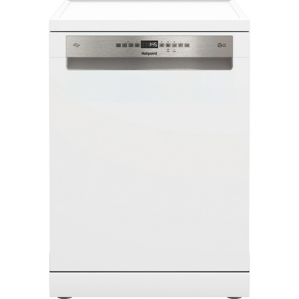 Hotpoint H7FHP43WUK Maxi Space Dishwasher with Third Rack, 15 Place Settings – White
