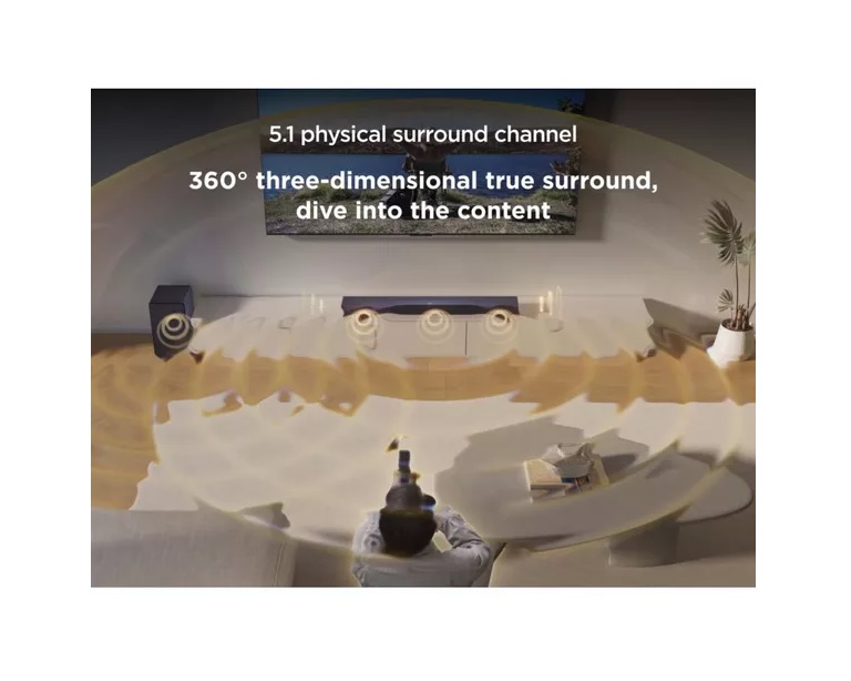 TCL Q65H 5.1-channel Dolby Atmos Soundbar with Subwoofer - Image 3 TCL Q65H 5.1-channel Dolby Atmos Soundbar with Subwoofer - Image 3