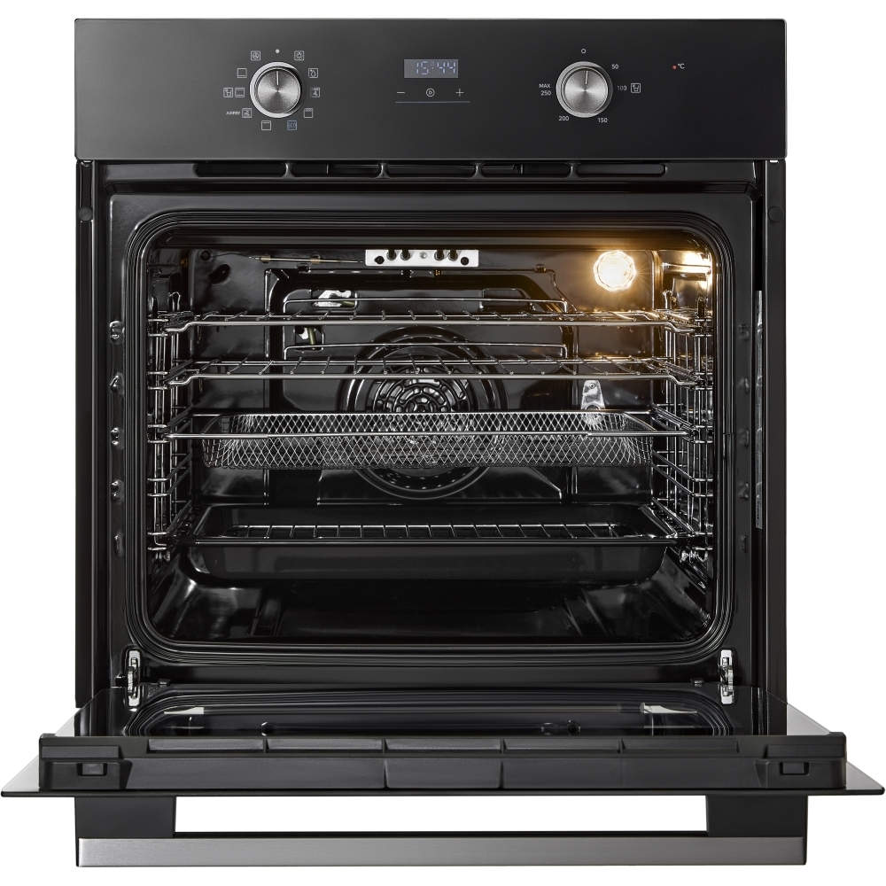Midea Xpress Fry MBO65M90D2-BK Multifunction Built In Single Oven - Black - Image 2