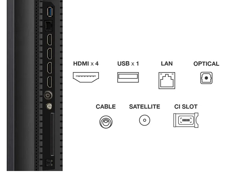 TCL 50C7K-UK 50” Premium QD-Mini LED 144Hz 4K HDR Onkyo 30w/2.0ch Smart Google TV - Image 5 TCL 50C7K-UK 50” Premium QD-Mini LED 144Hz 4K HDR Onkyo 30w/2.0ch Smart Google TV - Image 5