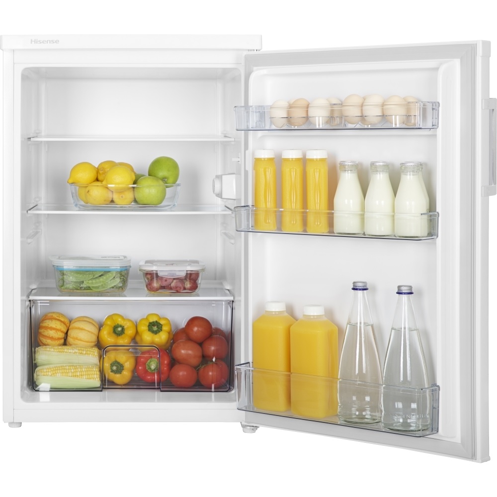 Hisense RL170D4BWE Under Counter Larder Fridge - White - Image 2 Hisense RL170D4BWE Under Counter Larder Fridge - White - Image 2