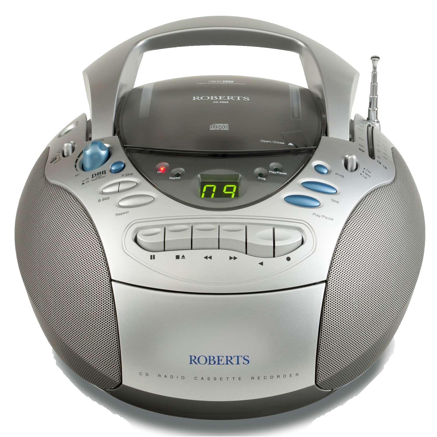 ROBERTS RADIO CD9960 CD/Cassette Radio - Image 1 ROBERTS RADIO CD9960 CD/Cassette Radio - Image 1