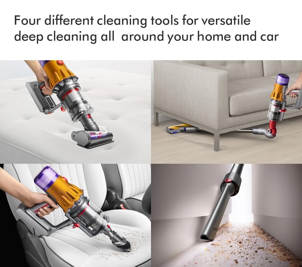 Dyson V12-2023 Detect Slim Absolute Cordless Stick Vacuum, 60 Minutes run time – Nickle - Image 8