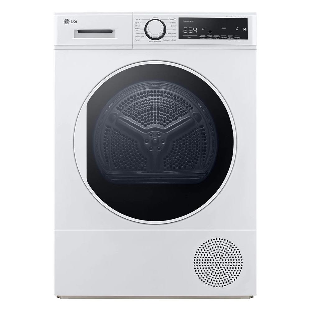 LG FDT208W 8kg Heat Pump Tumble Dryer in white