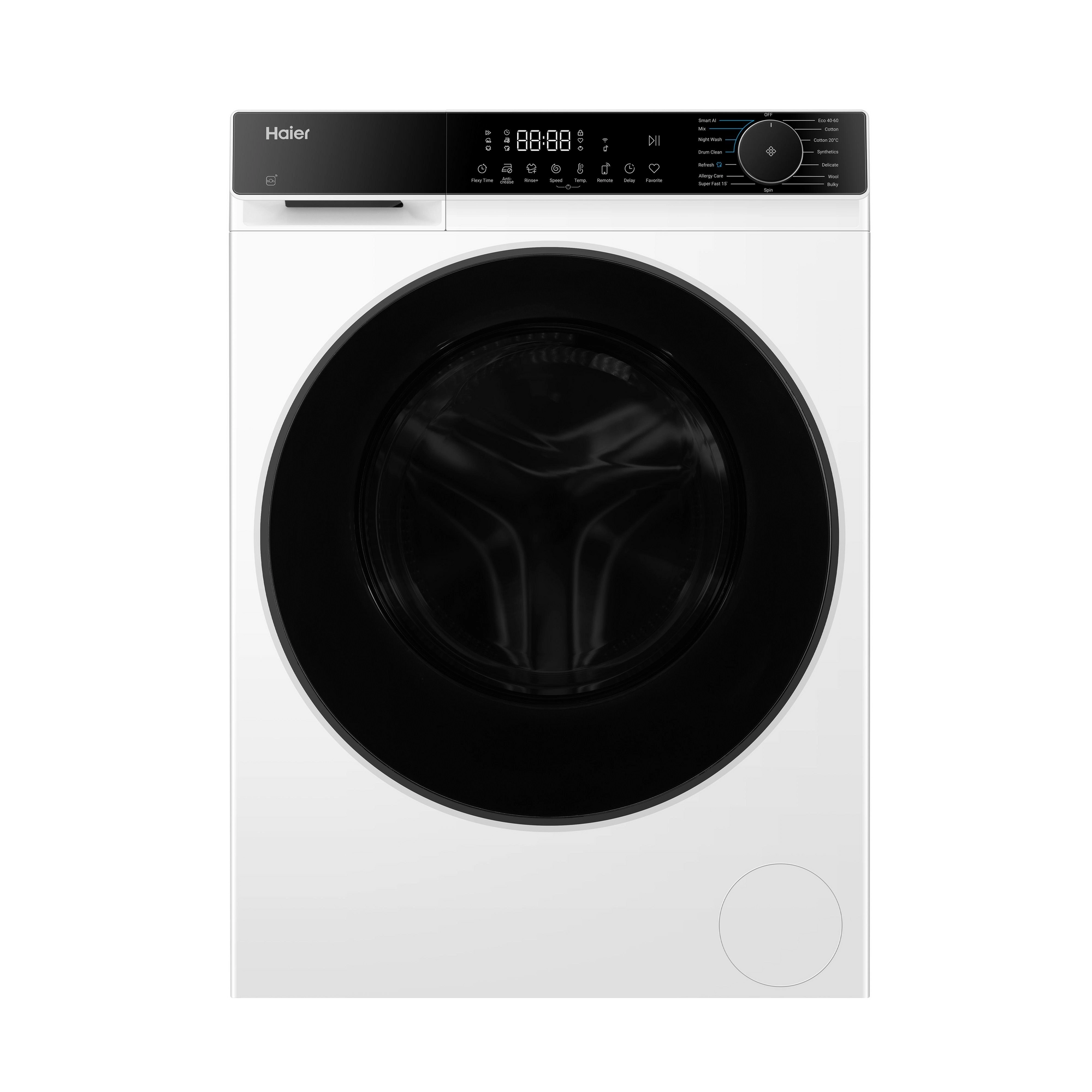 Haier X5 Plus HW90BP14357AETUK 9kg, 1400 Spin Washing Machine - White - Image 1