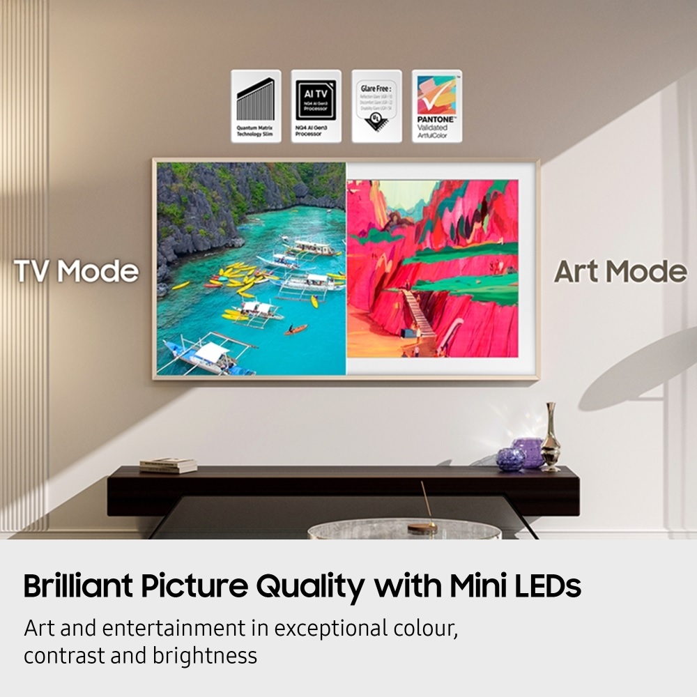 Samsung QE85LS03FWUXXU 85" Neo QLED The Frame Pro TV - Image 6 Samsung QE85LS03FWUXXU 85" Neo QLED The Frame Pro TV - Image 6