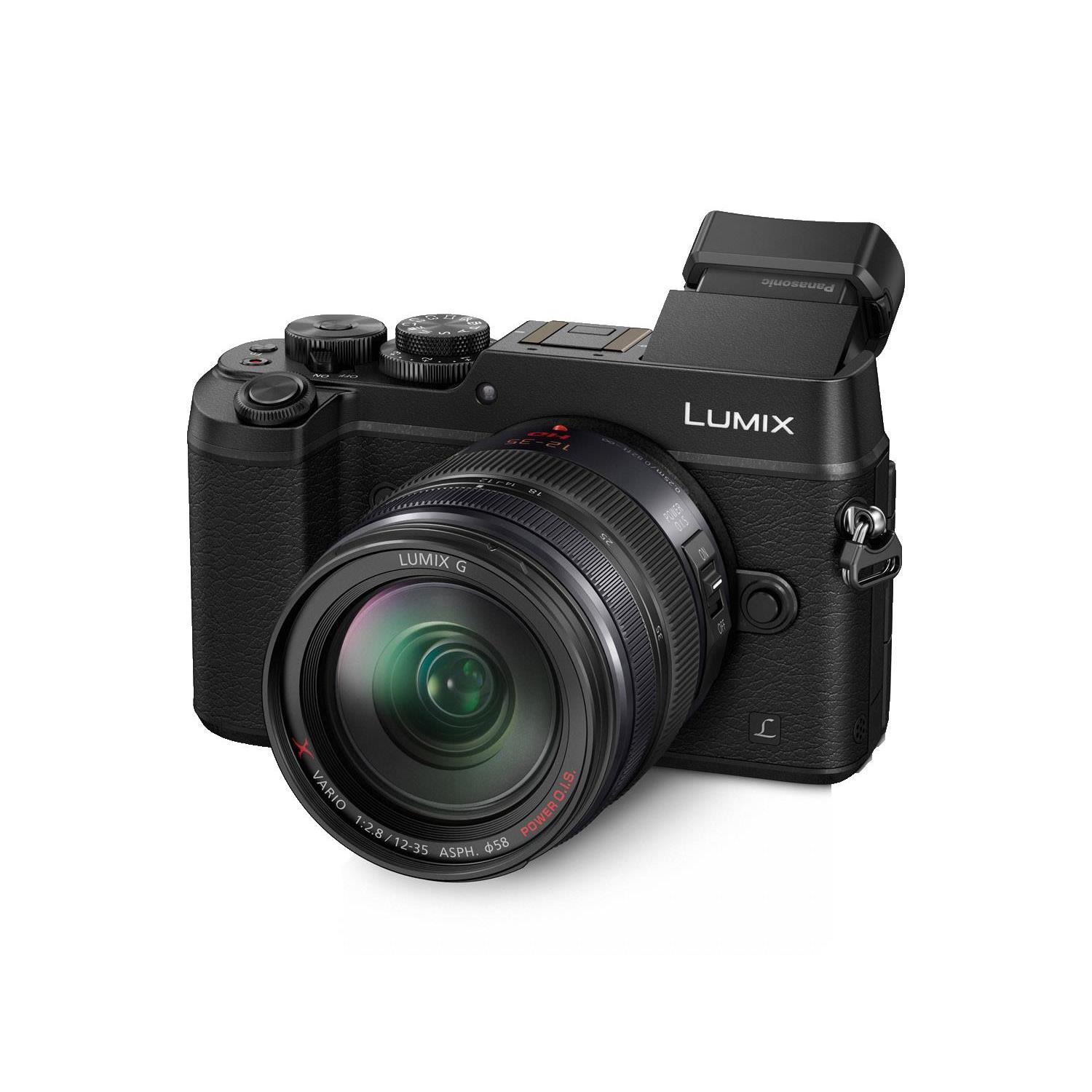 Panasonic DMCGX8KEBK 20.3 Megapixel Digital Camera in black Panasonic DMCGX8KEBK 20.3 Megapixel Digital Camera in black