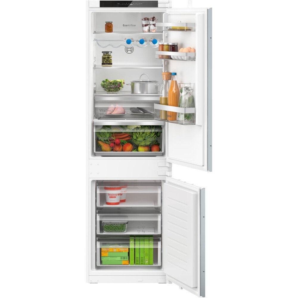 Bosch KIN86VSE0G Frost Free Integrated Fridge Freezer, 60/40 - White Bosch KIN86VSE0G Frost Free Integrated Fridge Freezer, 60/40 - White