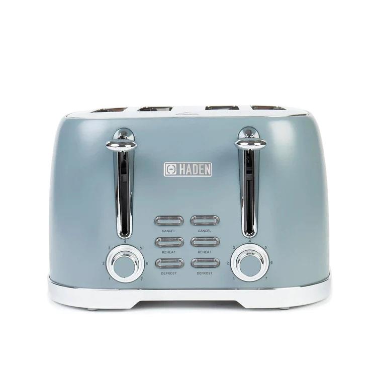 Haden 203052 Brighton 4 Slice Toaster in slate grey - Image 1