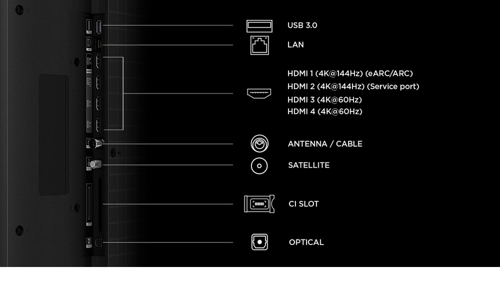 TCL 85RM7L-UK 85” 4K RGB-Mini LED Google TV - Image 3
