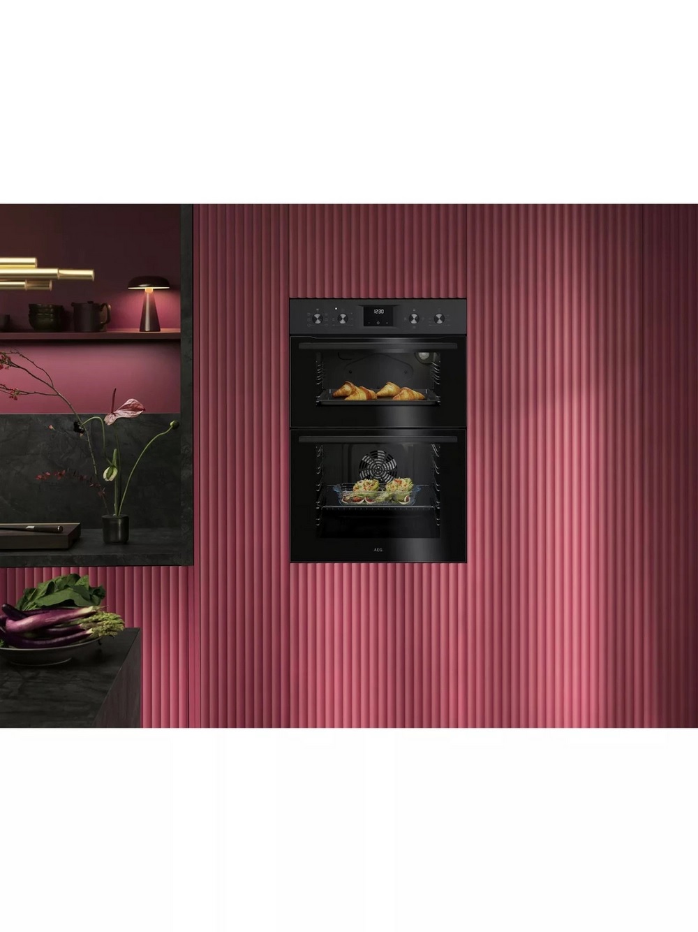 AEG OU5NP20B 66L Double Built-In Oven – Black - Image 2
