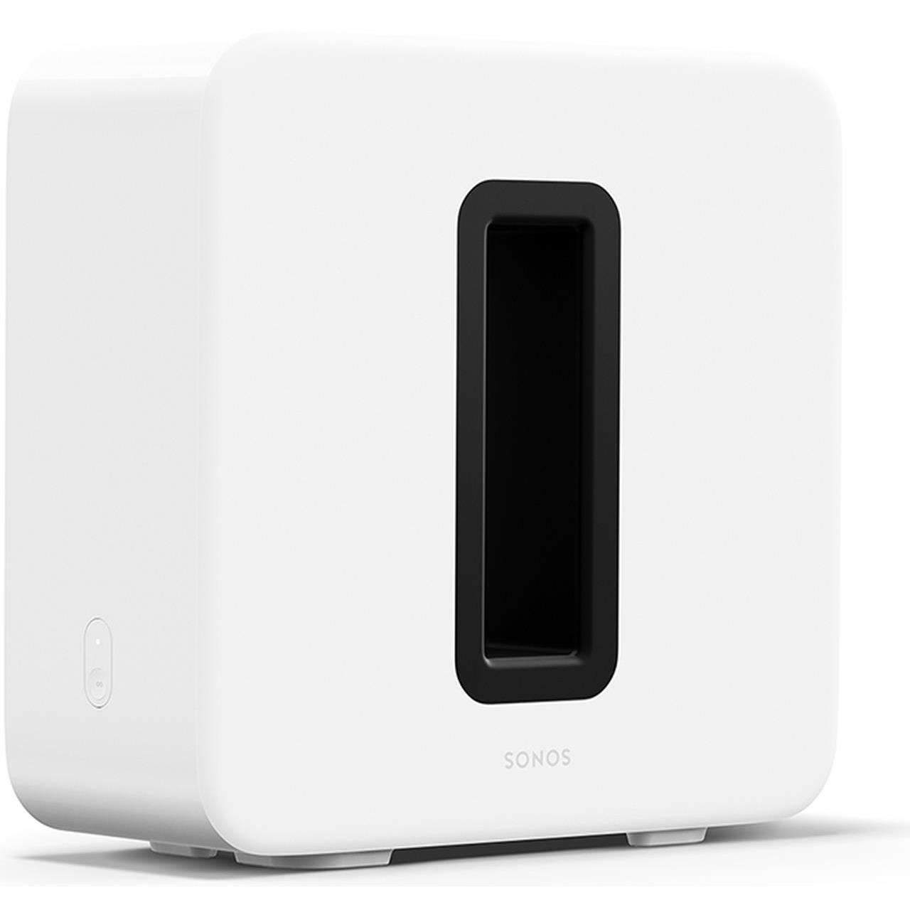 Sonos Sub Gen 3 Wireless Multiroom Active Subwoofer in gloss white - Image 1 Sonos Sub Gen 3 Wireless Multiroom Active Subwoofer in gloss white - Image 1