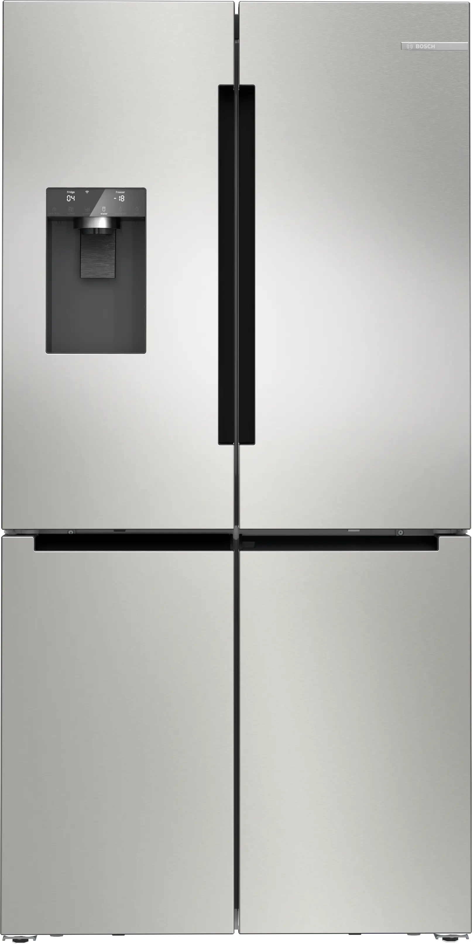Bosch KFD96APEAG Series 6 Multi Door American Fridge Freezer 183 x 90.5 cm Brushed steel Bosch KFD96APEAG Series 6 Multi Door American Fridge Freezer 183 x 90.5 cm Brushed steel