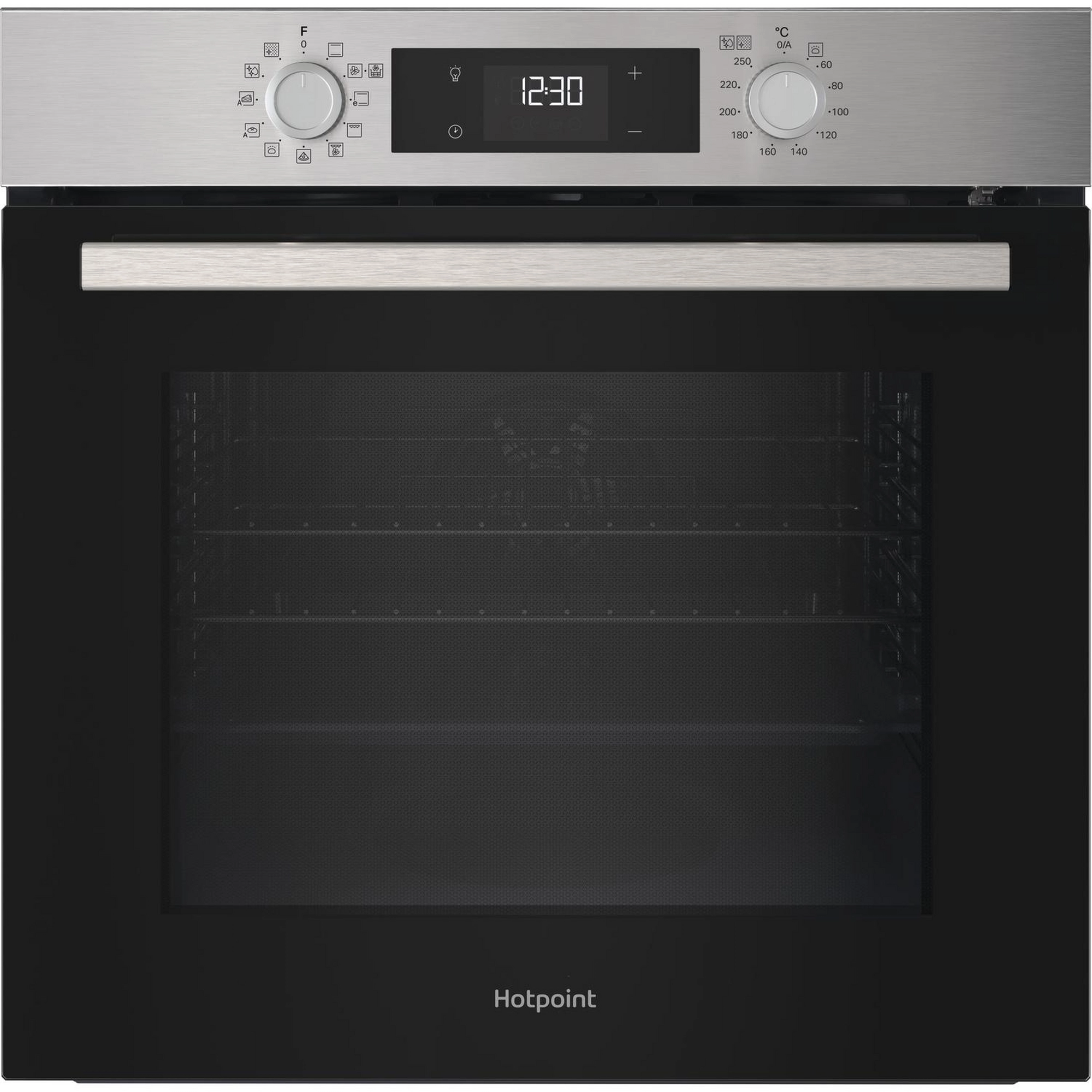 Hotpoint HO278PXUK 60cm Built In Electric Single Oven - Silver Hotpoint HO278PXUK 60cm Built In Electric Single Oven - Silver