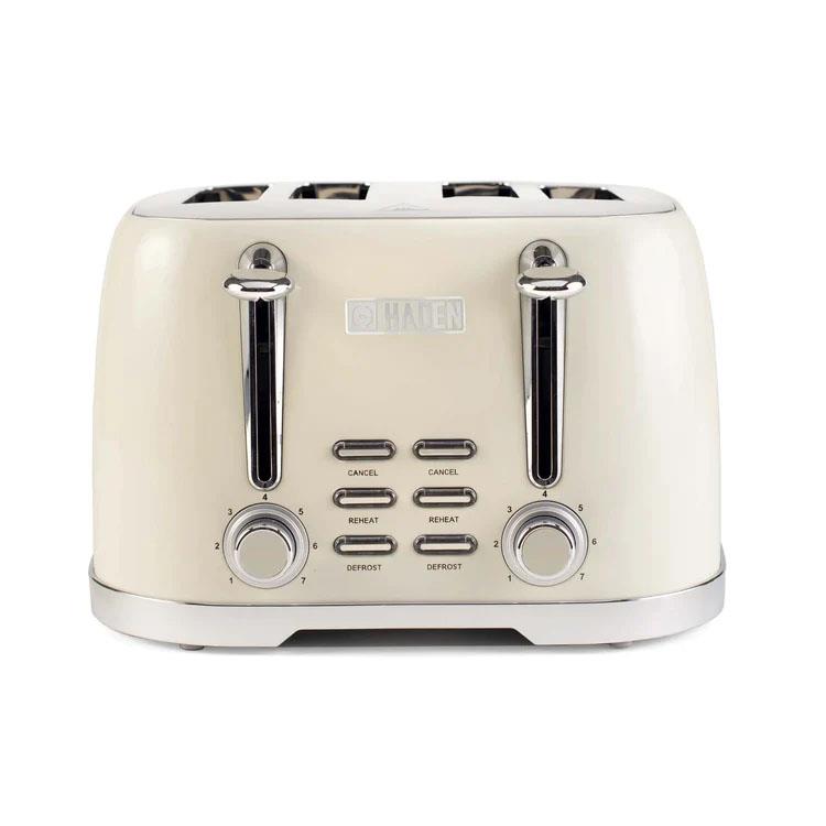 Haden 203908 Brighton 4 Slice Toaster in cornish cream - Image 1