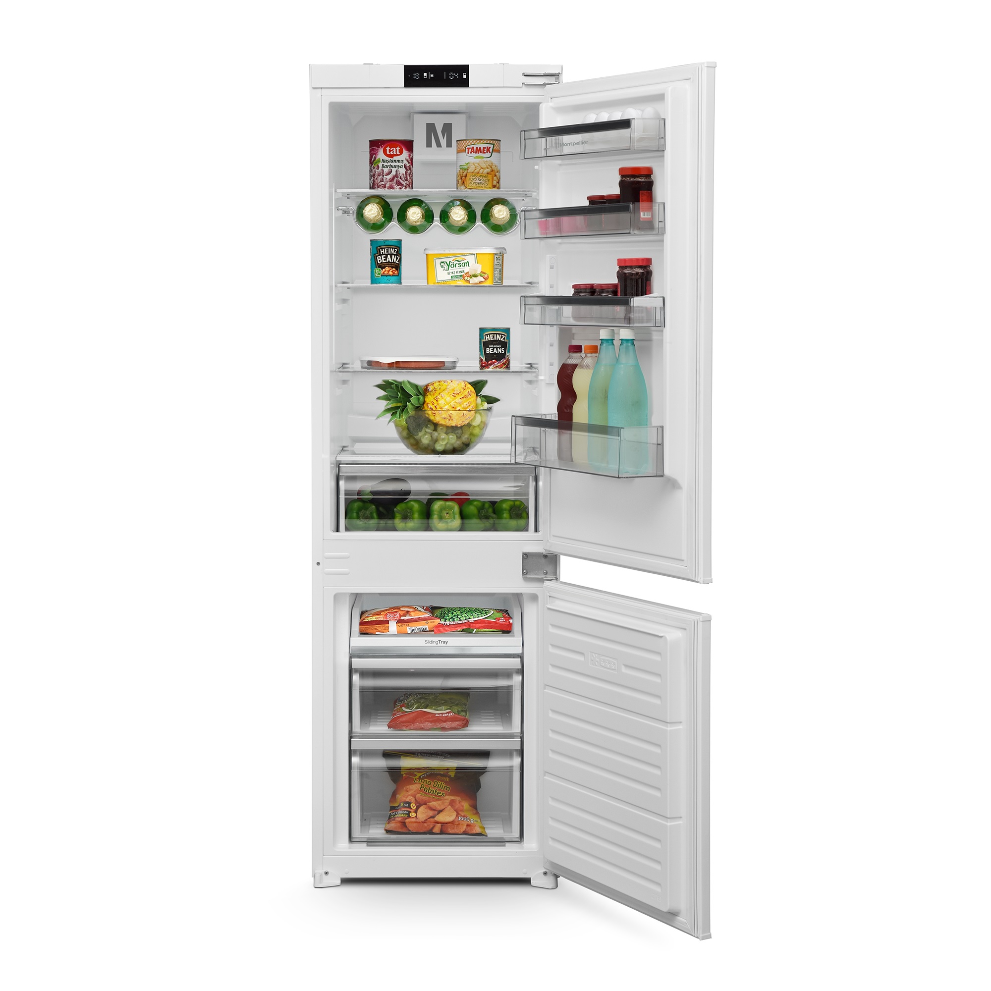 Montpellier MIFF730FF Integrated 70/30 Frost Free Fridge Freezer - Image 3 Montpellier MIFF730FF Integrated 70/30 Frost Free Fridge Freezer - Image 3