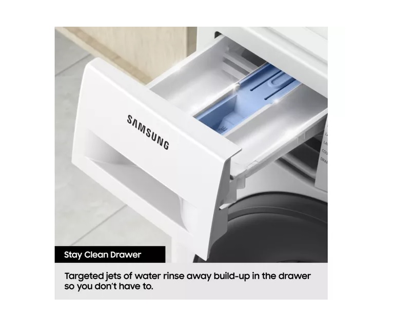Samsung WW10FG5U34AEEU Series 5 AI Energy WiFi-enabled 10kg 1400 Spin Washing Machine – White - Image 3 Samsung WW10FG5U34AEEU Series 5 AI Energy WiFi-enabled 10kg 1400 Spin Washing Machine – White - Image 3